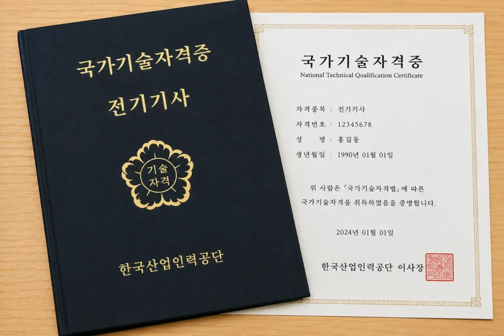 한국산업인력공단국가기술자격증